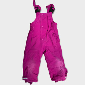 Hanna Andersson Pink Kids Ski Overalls